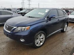 Lexus salvage cars for sale: 2010 Lexus RX 450H