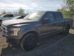 Salvage cars for sale at auction: 2016 Ford F150 Supercrew