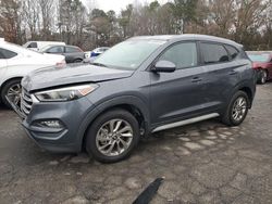 Salvage cars for sale from Copart Austell, GA: 2017 Hyundai Tucson Limited