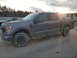 Salvage cars for sale at Windham, ME auction: 2021 Ford F150 Supercrew