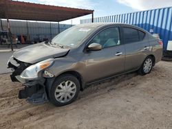 Salvage cars for sale at Andrews, TX auction: 2017 Nissan Versa S