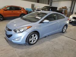 Salvage cars for sale at Greenwood, NE auction: 2013 Hyundai Elantra Coupe GS