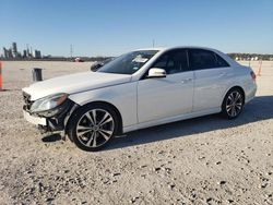 Salvage cars for sale at New Braunfels, TX auction: 2014 Mercedes-Benz E 350