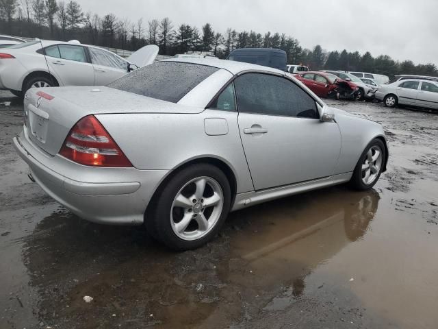 2001 Mercedes-Benz SLK 320