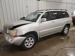 2003 Toyota Highlander Limited en venta en Franklin, WI