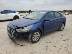 Salvage cars for sale at San Antonio, TX auction: 2019 Hyundai Accent SE