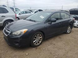 Salvage cars for sale at Elgin, IL auction: 2014 Subaru Impreza Premium