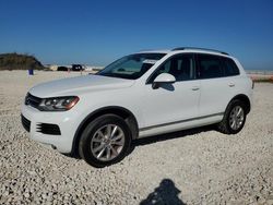 Salvage cars for sale at Temple, TX auction: 2014 Volkswagen Touareg V6