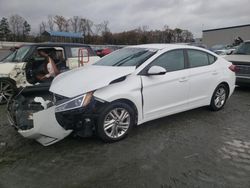 Salvage cars for sale from Copart Spartanburg, SC: 2020 Hyundai Elantra SEL