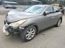 Salvage cars for sale at Savannah, GA auction: 2010 Infiniti EX35 Base