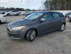 Salvage cars for sale at Dunn, NC auction: 2016 Ford Focus SE