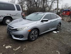 Salvage cars for sale at Baltimore, MD auction: 2016 Honda Civic EX