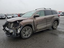 Salvage cars for sale from Copart Pasco, WA: 2018 Toyota Highlander SE