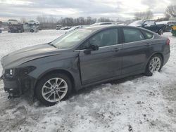 Salvage cars for sale at Wayland, MI auction: 2019 Ford Fusion SE