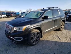 Salvage cars for sale at West Warren, MA auction: 2018 GMC Acadia Denali