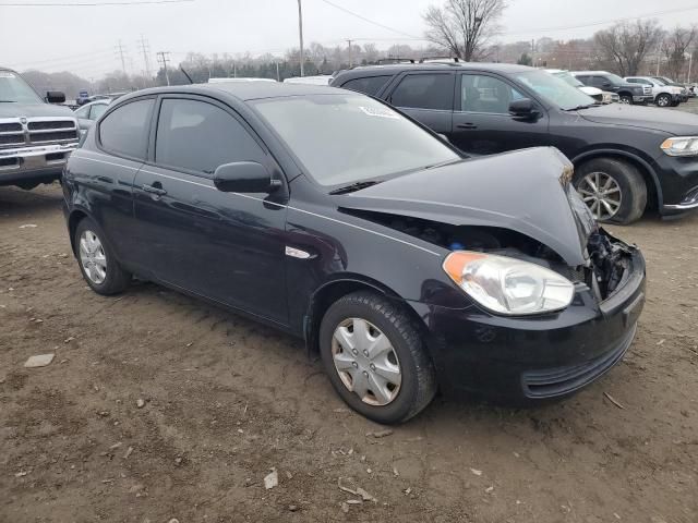 2010 Hyundai Accent Blue