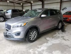 Salvage cars for sale at Haslet, TX auction: 2018 KIA Sorento LX