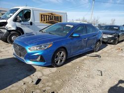 Salvage cars for sale at Pekin, IL auction: 2018 Hyundai Sonata Sport