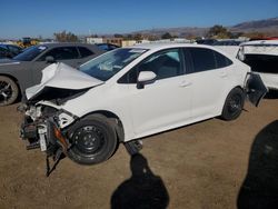 Salvage cars for sale from Copart San Martin, CA: 2020 Toyota Corolla LE