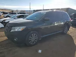 Nissan salvage cars for sale: 2015 Nissan Pathfinder S