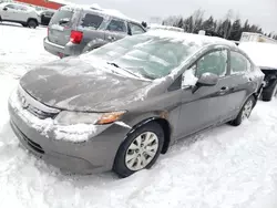 2012 Honda Civic LX en venta en Montreal Est, QC