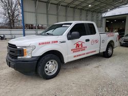 Salvage cars for sale at Rogersville, MO auction: 2018 Ford F150 Super Cab