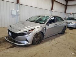 Salvage cars for sale at Pennsburg, PA auction: 2021 Hyundai Elantra SEL