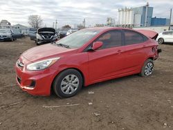 Salvage cars for sale at Chicago Heights, IL auction: 2016 Hyundai Accent SE