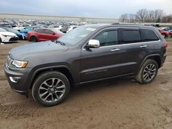 Salvage cars for sale at Davison, MI auction: 2017 Jeep Grand Cherokee Overland