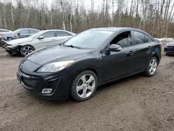 Salvage cars for sale at Cookstown, ON auction: 2010 Mazda 3 S