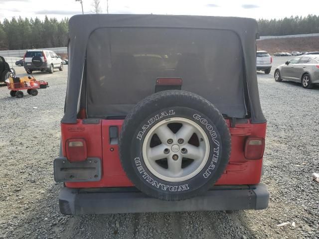 1999 Jeep Wrangler / TJ SE