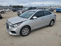 Salvage cars for sale at Harleyville, SC auction: 2021 Hyundai Accent SE