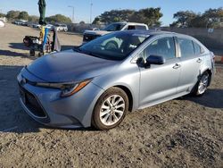 Carros salvage a la venta en subasta: 2020 Toyota Corolla XLE