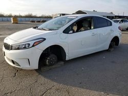 Salvage cars for sale at Fresno, CA auction: 2018 KIA Forte LX