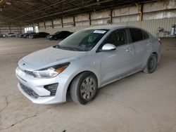 KIA salvage cars for sale: 2021 KIA Rio LX