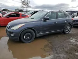 Salvage cars for sale at San Martin, CA auction: 2010 Infiniti EX35 Base