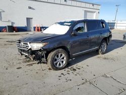 Salvage cars for sale at Farr West, UT auction: 2012 Toyota Highlander Base