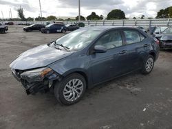 Toyota salvage cars for sale: 2017 Toyota Corolla L