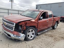 Salvage cars for sale at Jacksonville, FL auction: 2015 Chevrolet Silverado K1500 LTZ