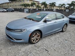 Chrysler salvage cars for sale: 2015 Chrysler 200 Limited