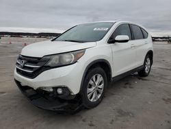 Salvage cars for sale at Grand Prairie, TX auction: 2014 Honda CR-V EXL