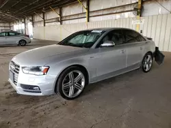 Salvage cars for sale at Phoenix, AZ auction: 2014 Audi S4 Premium Plus