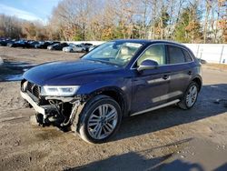 Audi salvage cars for sale: 2018 Audi Q5 Premium Plus