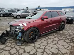 2013 Dodge Durango R/T en venta en Woodhaven, MI