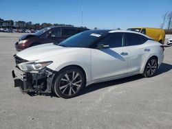 Nissan salvage cars for sale: 2016 Nissan Maxima 3.5S