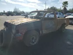 Salvage cars for sale at San Martin, CA auction: 1989 Nissan D21 Short BED