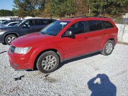 Salvage cars for sale from Copart Fairburn, GA: 2017 Dodge Journey SE