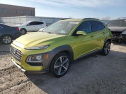 2019 Hyundai Kona Ultimate en venta en Kansas City, KS