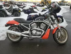 Salvage motorcycles for sale at Nisku, AB auction: 2006 Harley-Davidson Vrscr