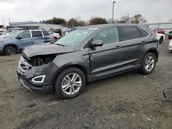 Salvage cars for sale from Copart Sacramento, CA: 2018 Ford Edge SEL